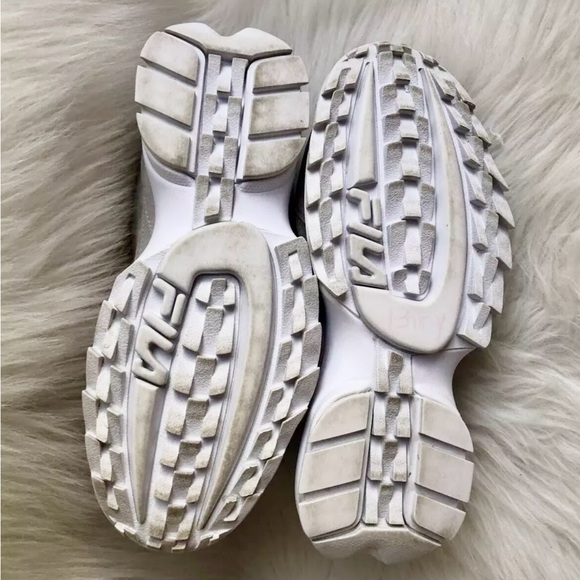 FILA Disruptor II Prism Rainbow Suede Sneakers - Picture 9 of 10